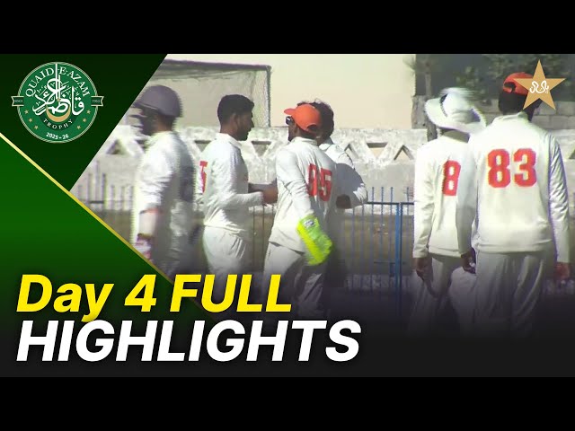 Full Highlights | Islamabad Region vs FATA Region | Day 4 | QeAT 2025-26 | PCB | M2P1S