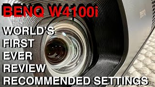 BenQ W4100i 1st ever exclusive review and recommended settings