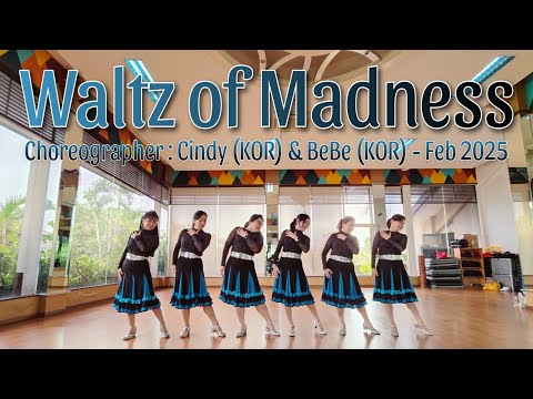 DSWAN | Waltz of Madness | LINE DANCE | Improver - Waltz | Cindy & BeBe