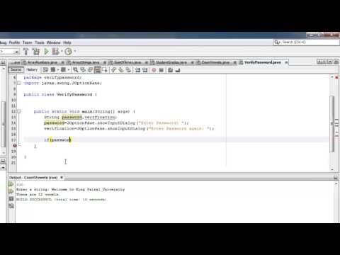 Java Tutorial 12 More On Strings In Java Mp4