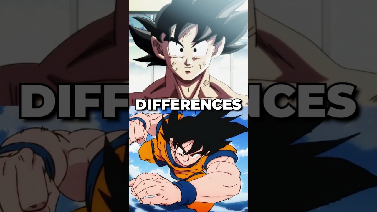 Differences between Anime & Movie Goku?!
