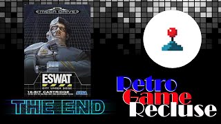 ESWAT City Under Siege (1990) Sega Megadrive Genesis ending [Retro Gaming]