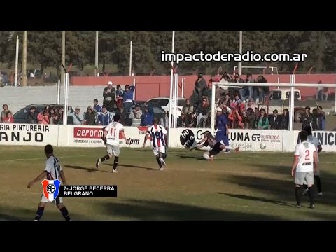 Gol de Jorge Becerra. Belgrano 5 - Municipal Río IV 2. Fecha 13. Primera División 2015
