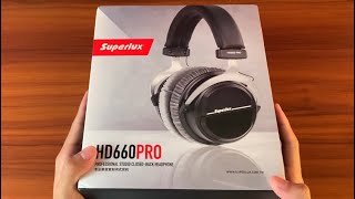 Video thumbnail for SUPERLUX HD660 PRO UNBOXING by Dimaz X