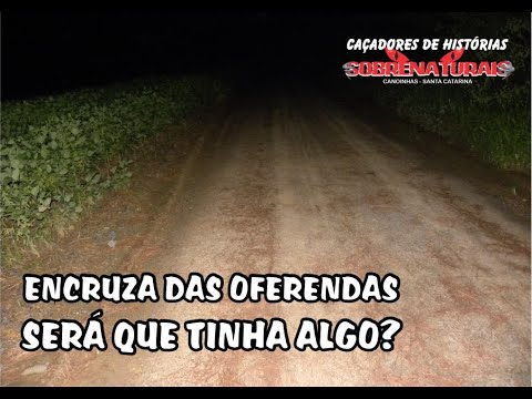 NA ENCRUZA DAS OFERENDAS - SERÁ QUE CONSEGUIMOS CONVERSAR COM ALGUM ESPÍRITO