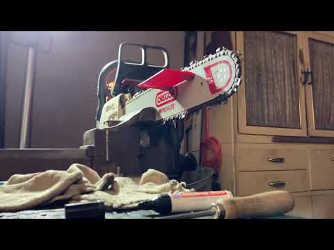 Motorsägen Kette schärfen