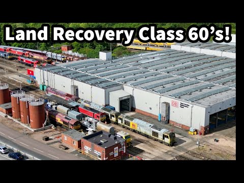 Land Recovery CLASS 60's NEXT to be LEAVING Toton After 10+ Years of STORAGE..!