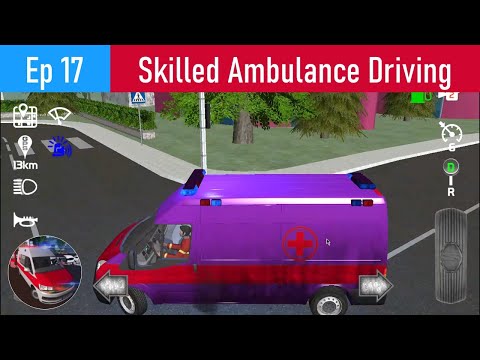 Skilled TRANSOON Ambulance Driving | Emergency Ambulance Simulator Gameplay | EAS | Episode 17