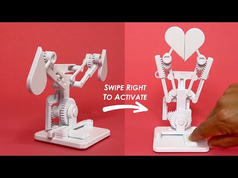 Mechanical Design of A 3D-Printed Sculpture | Love at First Swipe