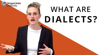 What Are Dialects?: Oregon State Guide to Grammar