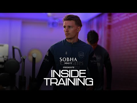 MARTIN ODEGAARD SPECIAL 🔬 | INSIDE TRAINING | An exclusive skipper focus ahead of Chelsea test | EPL