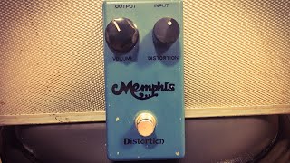 Video thumbnail for My Memphis Distortion pedal. by Ben Coombs