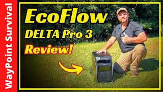 EcoFlow DELTA Pro 3 Solar Generator Review – 4 kWh Expandable Power Station (Ultra-Quiet, UPS-Ready)