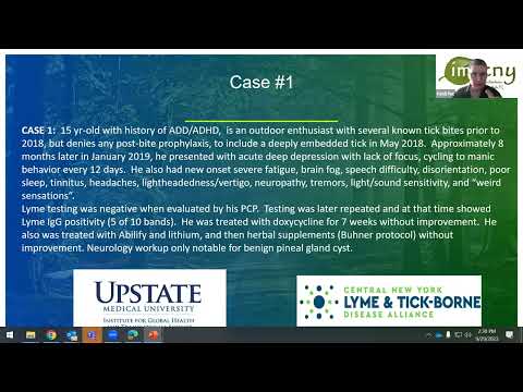 Oral Lyme Disease Case Study Discussion - Lyme Summit 2023