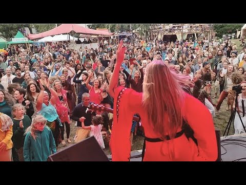 Yael Deckelbaum - Women of the world Unite (live at Ancient Trance Fest)