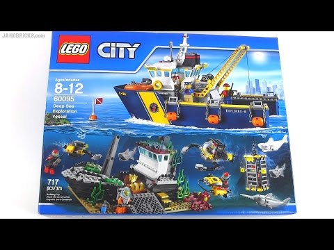 Vidéo LEGO City 60095 : Le bateau d'exploration