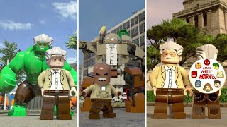 Evolution of Stan Lee in LEGO Marvel Videogames