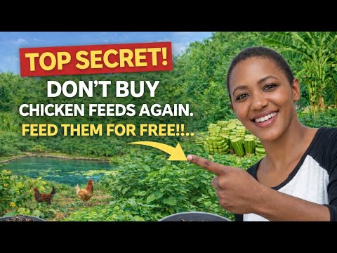 STOP Buying Chicken Feeds: Grow These 4 Plants and Save Money !