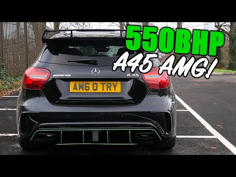 This 550BHP *Hybrid Turbo* A45 AMG is NUTS!