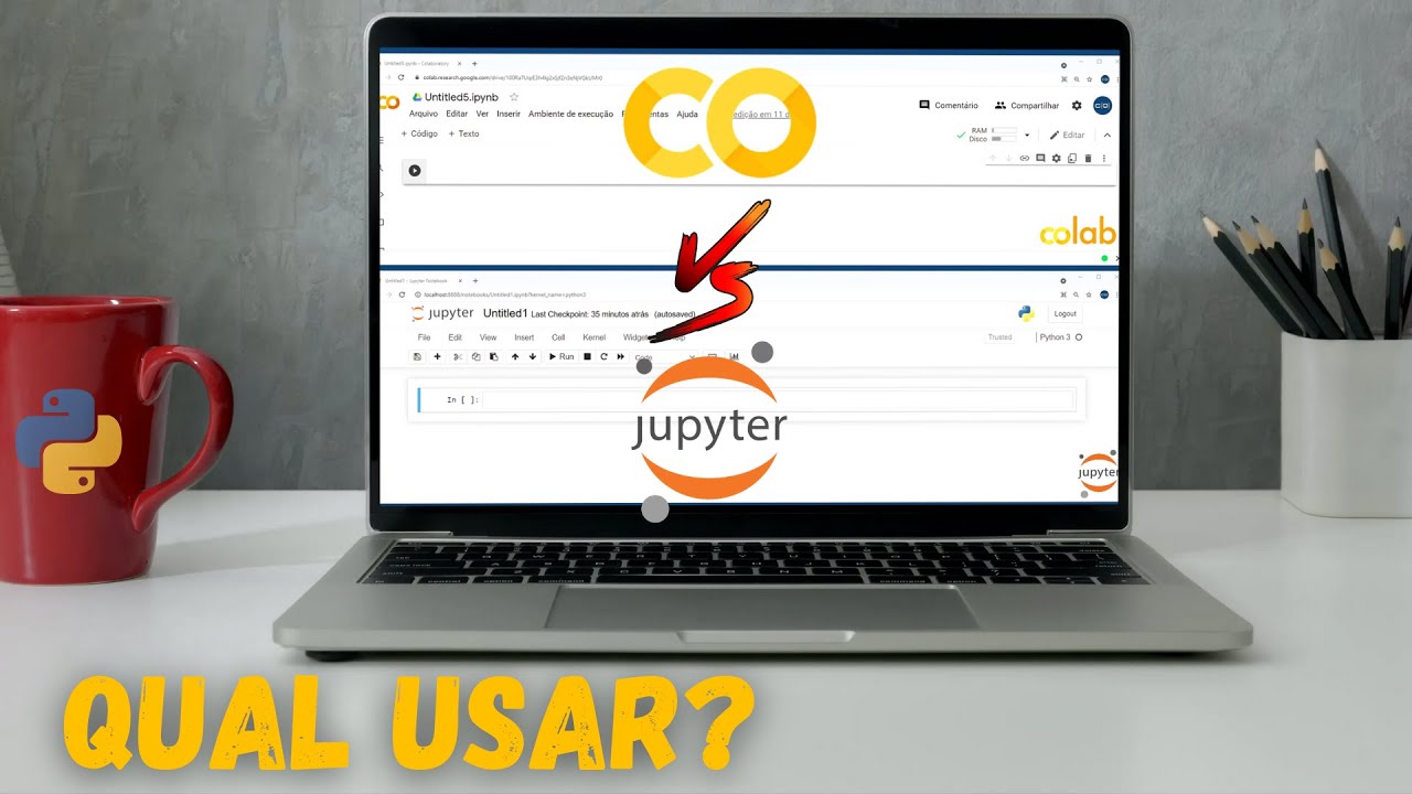 Google Colab ou Jupyter Notebook? Qual melhor ferramenta Python para Data Science em 2021?