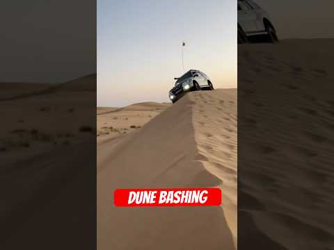 Pajero Dune Bashing in Dubai #pajero #desert #dunebashing #offroad #mitsubishipajero #montero #4x4