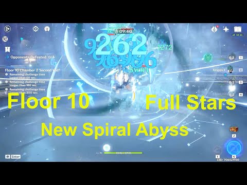 New Spiral Abyss Floor 10 Guide Full stars Genshin Impact 2 0