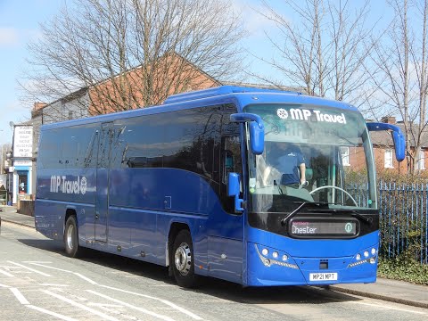 Fresh out the Factory! MP Travel Volvo B11R Plaxton Panther 3 MP21MPT on Rail Replacement