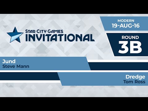 SCGINVI: Round 3b - Steve Mann vs Tom Ross | Modern