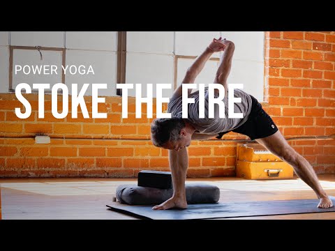 Power Yoga STOKE THE FIRE l Day 10 - EMPOWERED 30 Day Yoga Journey