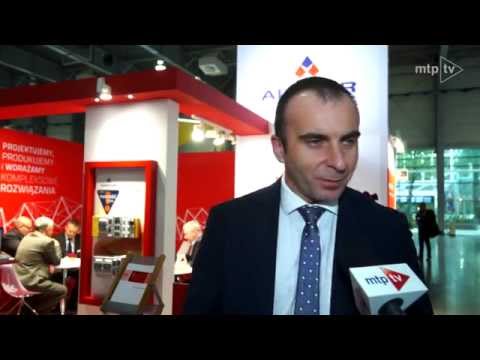 Tomasz Łątka Dyrektor Biura APATOR SA na targach Expopower 2014