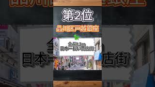 夜道が怖い？ならココに住め！商店街が最強の駅TOP5　#Shorts #東京 #一人暮らし #賃貸 #不動産