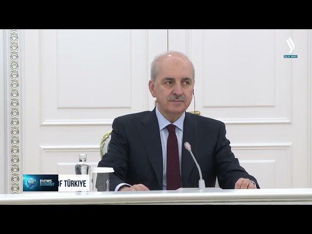 Kazakistan devlet Başkanı, Türkiye milli meclisi başkanını kabul etti