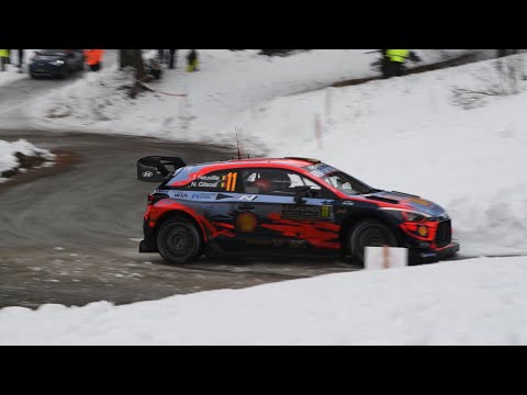 Rallye Monte Carlo 2020 Best Of Thierry Neuville show and Attack