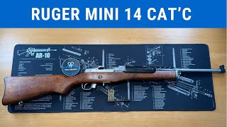 RUGER MINI 14 calibre 222 et catégorie C  découverte et essais Nico Firearms