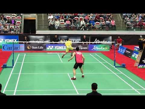 Kashyap Parupalli vs Wang Tzu Wei Nice Angle SF G3 2019 Canada Open