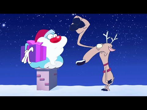 Oggy and the Cockroaches - 🎁 SANTA OGGY (S03E09)  Full episode in HD