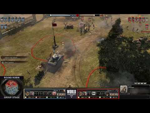CoH2 World Champs Round 2  - VonIvan vs. Brosras Game 5 - THE TIDES HAVE TURNED?!