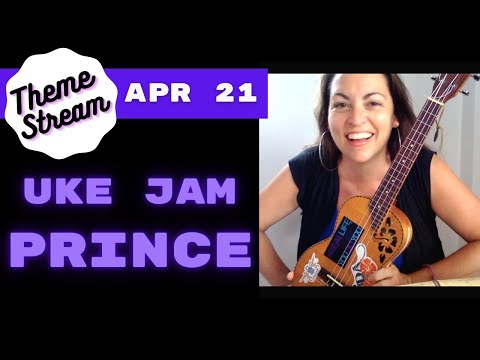 PRINCE Ukulele Play Alongs / Lesson / Jam - 8 Songs