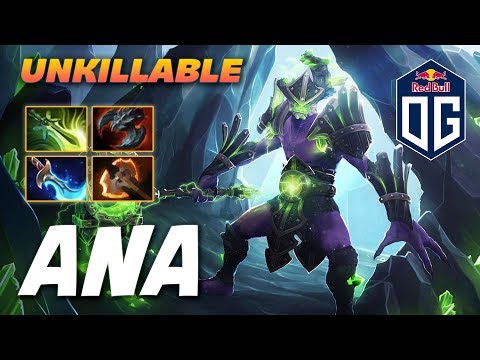 ANA FACELESS VOID - UNKILLABLE OG CHAMPION - Dota 2 Pro Gameplay