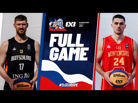Germany 🇩🇪 vs Montenegro 🇲🇪 | FIBA 3x3 Europe Cup 2025 Qualifier | Ticket Game