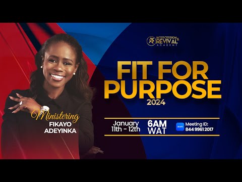 Understanding Your First  Purpose || Teacher Fikayo Adeyinka || 12 January 2024