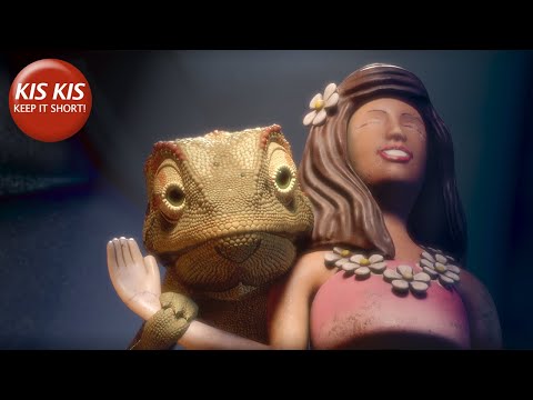 CG short film about hungry chameleons | "Hors course" - by Burnod, Ensergueix, Lopez et al.