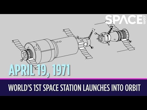 OTD in Space – April 19: World's 1st Space Station Launches into Orbit