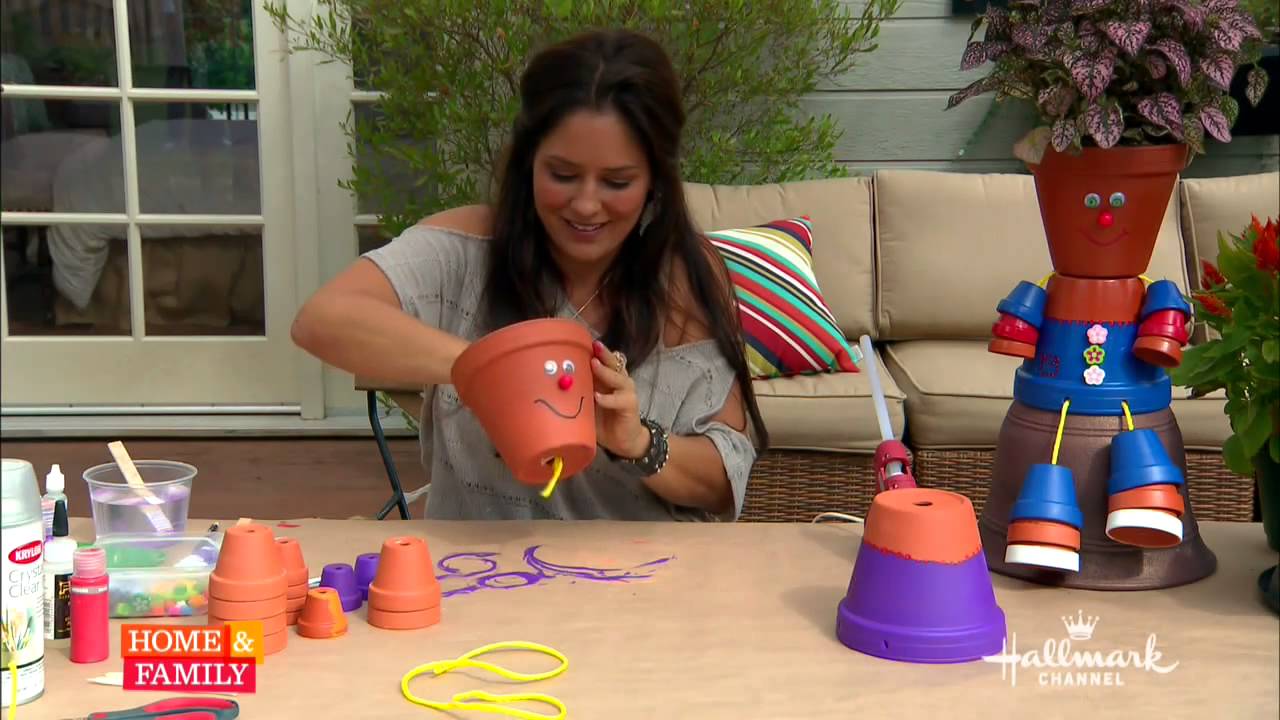 Watch video Tanya Memme DIY: How to make Flower Pot People! Now Tanya Memme DIY: How to make Flower Pot People!