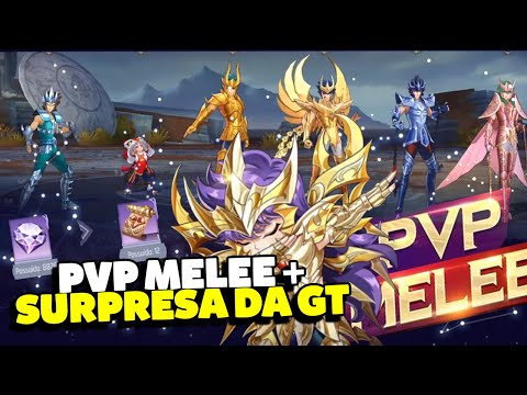 COMO FAZER MELEE COM QUALQUER CONTA + SURPRESA DA GTARCADE - Saint Seiya Awakening