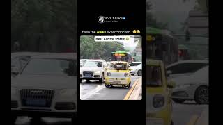 This Car 🚘 Can Move Sideways! 😱 | Rotating Wheels Make Parking Too Easy! 🔄🔥