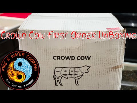 Crowd Cow Unboxing of My First Order of Wagyu Beef and Other Stuff