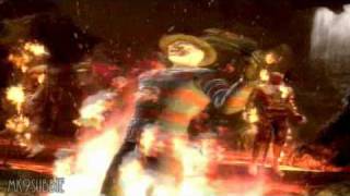 Mortal Kombat 9 - Freddy Krueger Intro