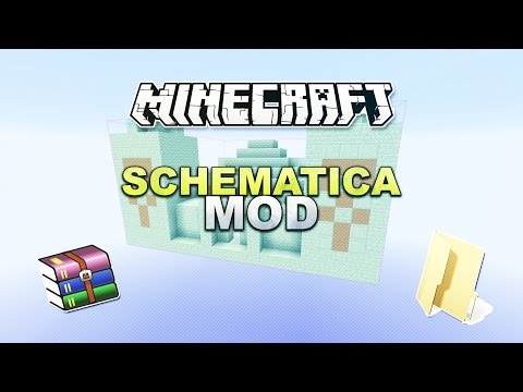 Minecraft - Schematica Mod (Auto-Builder) + Installation - Tutorial 1.9