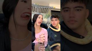 El reto de las caras (yo hago la cara y él hace el sonido) 😂 #trenddelascaras #valeng222 #fyp